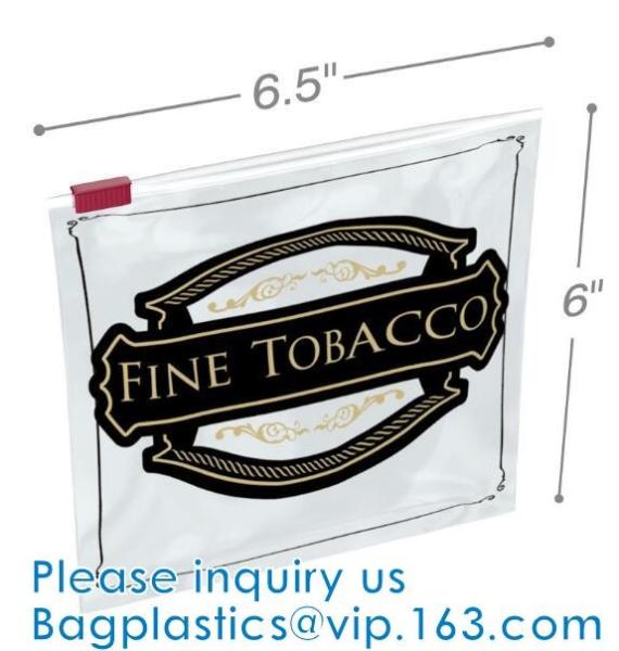 Cigar Bags With Slider Lock, Fine Cigars, Cigar Pages, Tobacco, Tobacco Storage Bags With Slider Zipper