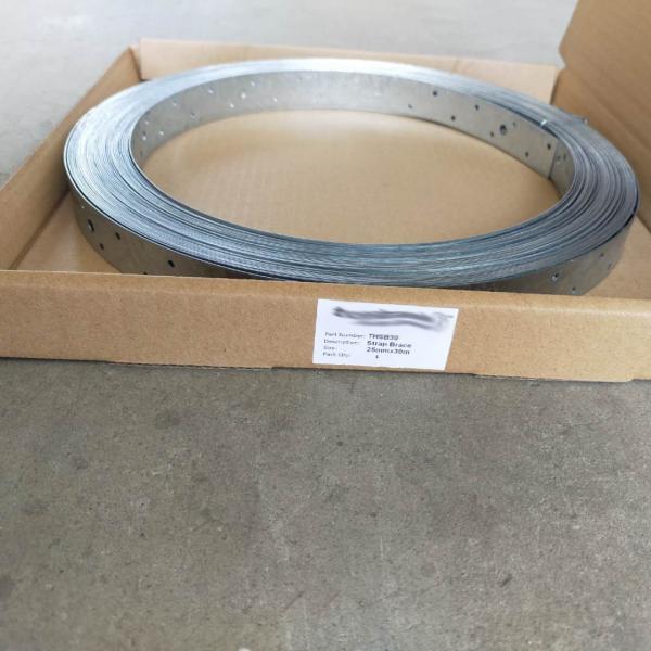 Galvanized Steel Lumberlok Strip Brace For Walls Or Roof Plane