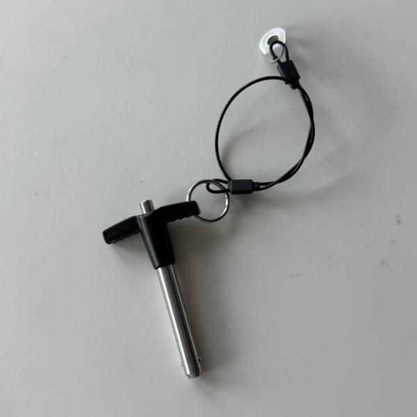 Stainless Steel Quick Release Pin with T Handle and Lanyard