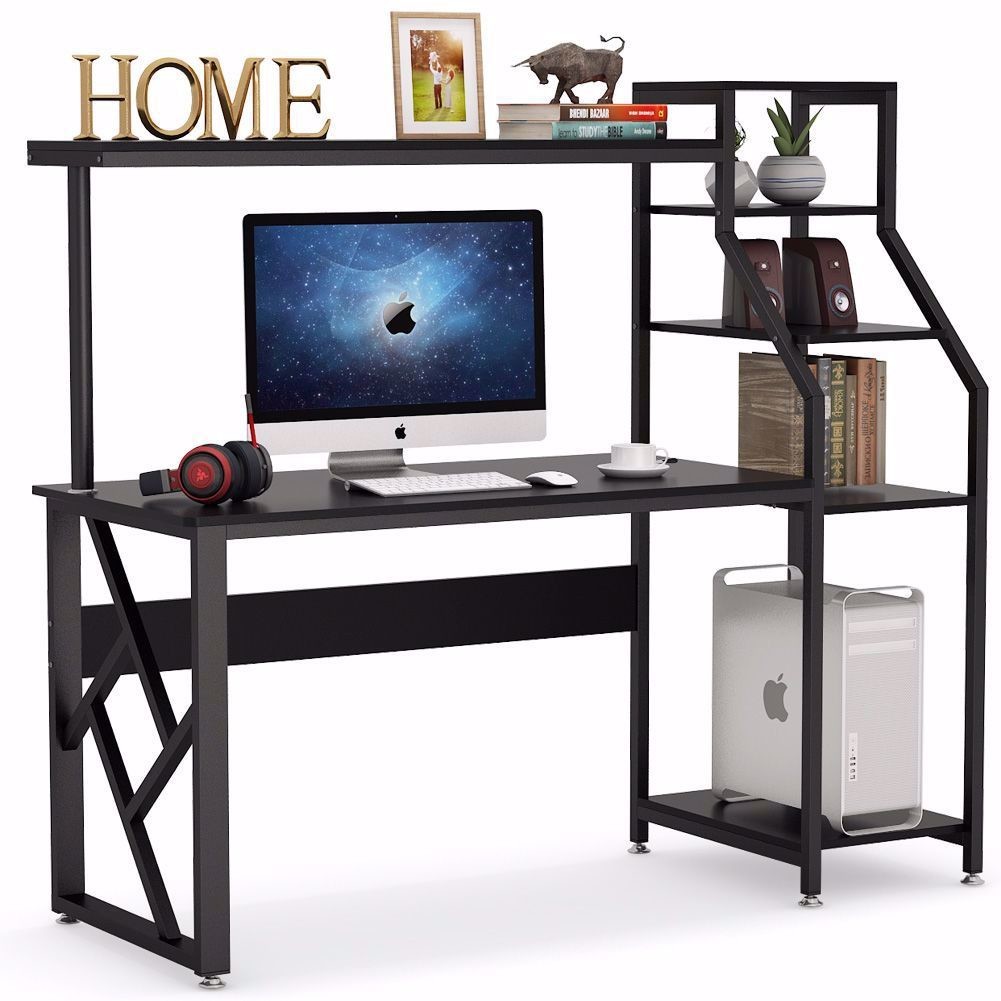 Solidwood Working Station Gaming Computer Desk for Home Office Soho Wooden Desk
