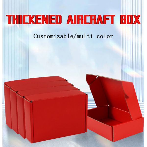 Красная воздушная коробка из высококачественного материала