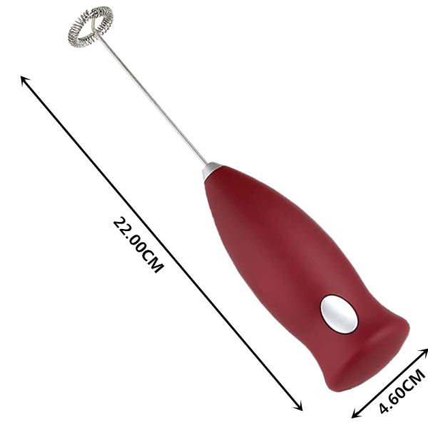 Ручная электрическая молочная пенка из нержавеющей стали 304 голова с стойкой, смеситель кофе капучино