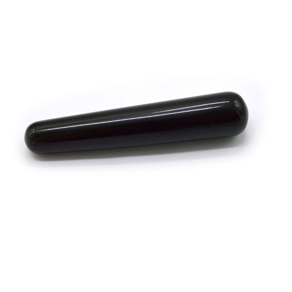 10*2cm Black Obsidian Yoni Wand Your Ultimate Tool for Women's Health and