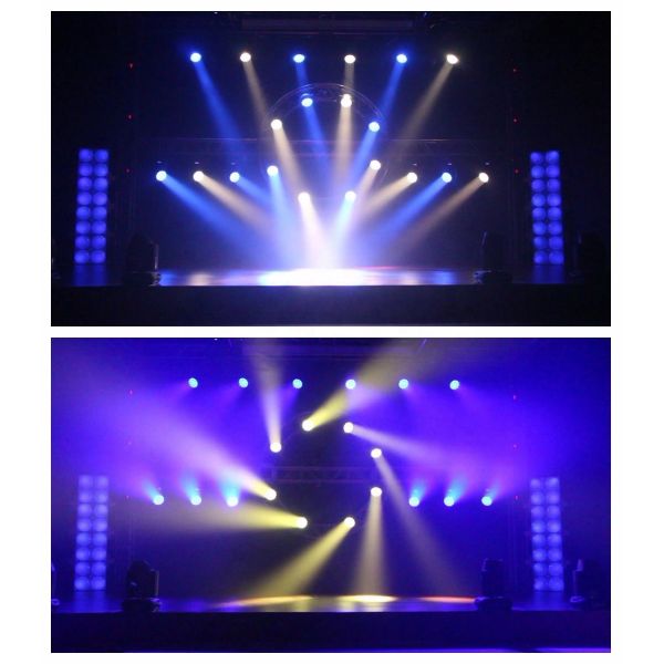 Nebula 7X40W LED RGBW Zoom Wash Pixel Control DMX Stage Moving Head Light