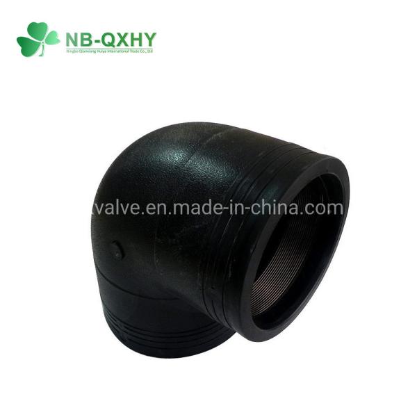 QX PE100 Plastic Pipe Fittings HDPE Electrofusion Fitting Coupling for Water Supply