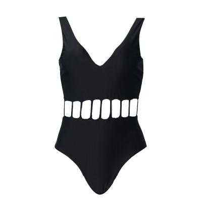 Tiered Layer Tie a Knot Front Top With Low waist Bikini swimsuit high cut