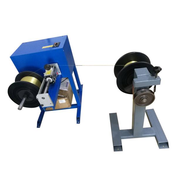Shanghai Qipang 300 PVC Wire Rope Spooling winding machine Equipment Automated Rolling Ring Drive