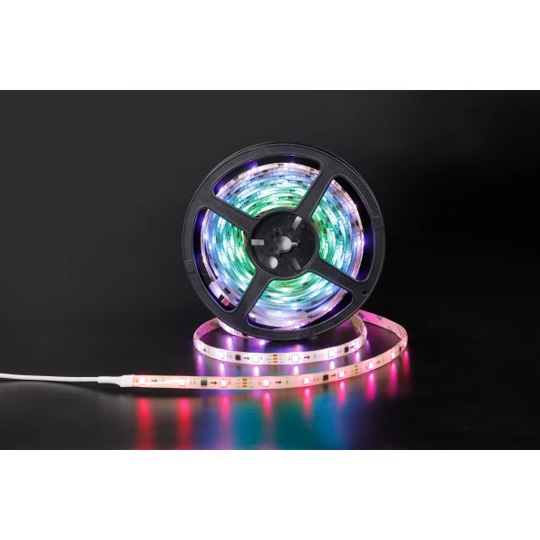 DC12V 150PCS Flexible Adhesive LED Strip with IC Model 2811 and RGB Channel Color