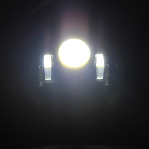 80W 7 Inch CREE LED Driving Light With DRL and Angel Eyes