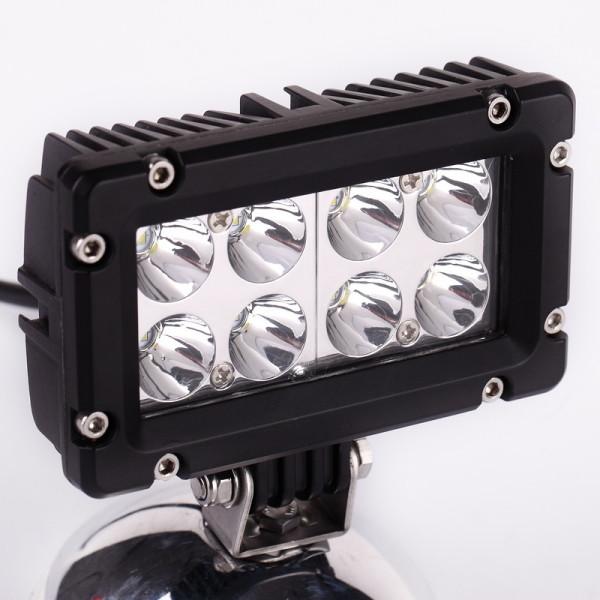 Japan hot sale 4 square 24W LED work light 2400LM C ree chip  high lumens work lamp for agricultural vehicles