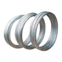 El alambre galvanizado sumergido caliente Q195 de SGCC galvanizó el alambre oval