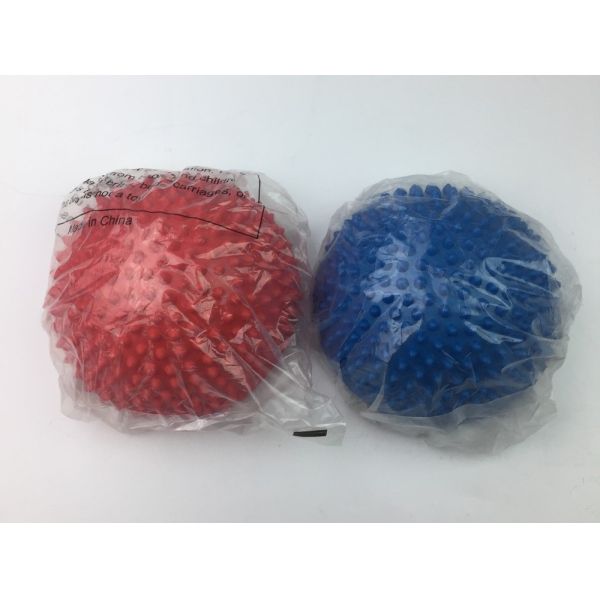PVC Inflatable Half Ball Foot Massager , Durable Half Balls For Feet 16*9 Cm