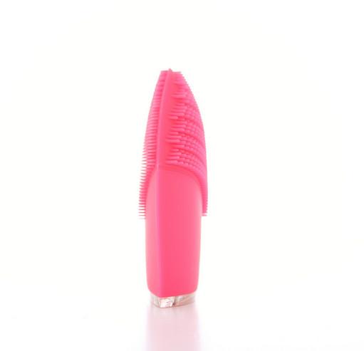 Safety Silicone Face Scrubber , Silicone Face Exfoliator 6000 R / Min Rotate Speed