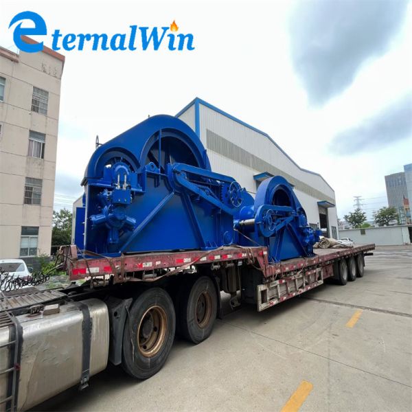 Marine Hydraulic Cable Winder 1-75ton With Customized Rope Capacity