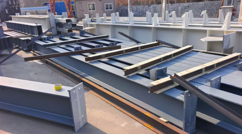 anti-corrosion prefabricated warehouse, customizable steel industrial warehouse, heavy-duty prefabricated steel structure, industrial storage solution