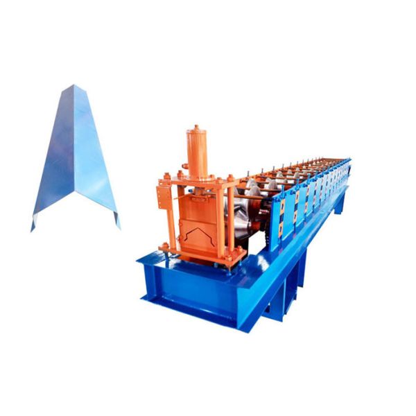 Крен крышки Ридж дома GI формируя силу 3kw насоса луча структуры 300mm h основы машины