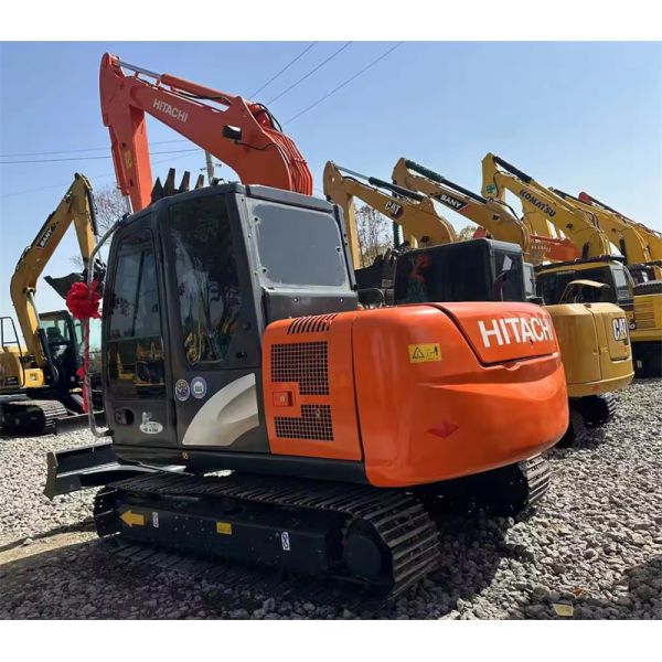 5850 кг Подержанный В хорошем состоянии Хитачи ZX60 с емкостью 0,22 м3