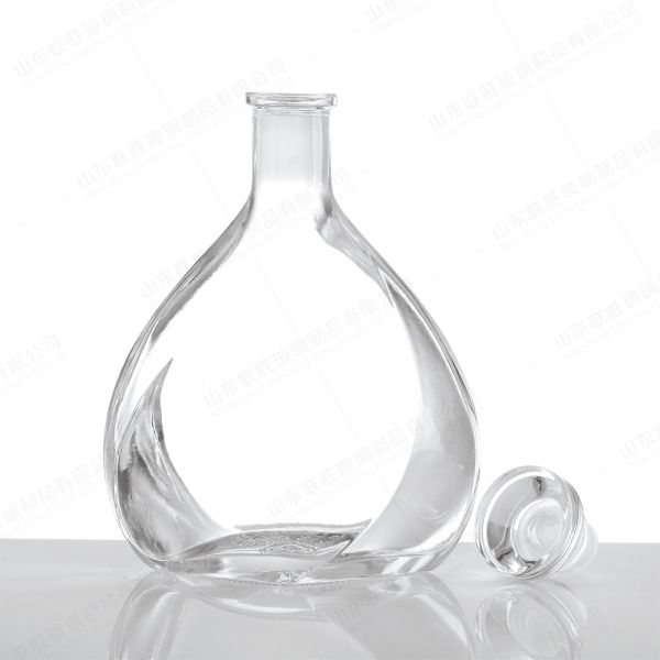 На заказ бутылка цвет джин водка текила шикарный алкоголь стеклянная бутылка с запечатанной пробкой крышка