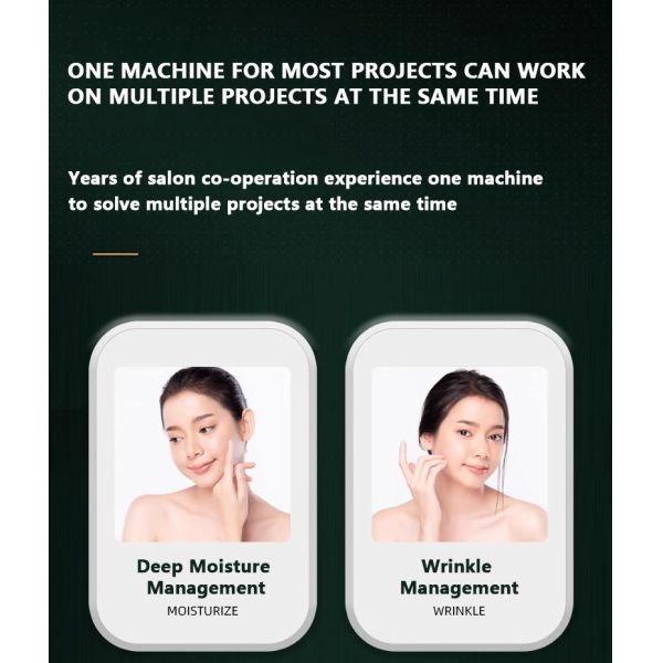 Oxygen Jet Facial Care Machines with Oxygen Injector and Oxygen Sprayer Technology