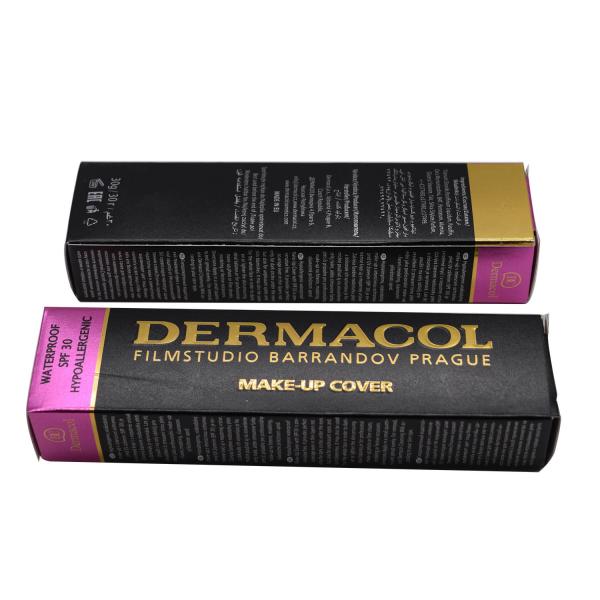 Matte Lamination Cardboard Printed Cosmetic encaixota a caixa amigável da beleza de Eco Skincare