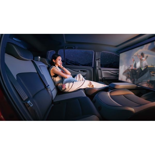 Автомобили Hycan Z03 чистые электрические выстраивают в ряд 430km 5 привод 140km/h автомобиля SUV Seater AWD