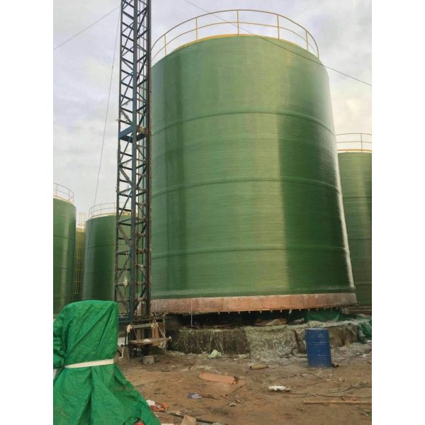 Vertical Edible Brewing Food Storage Tank GRP Custom Color 1800mm*4870mm