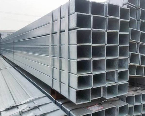 Welded 40x40 Square Pipe S350GD Galvanised Steel Tube 10m-12m Length