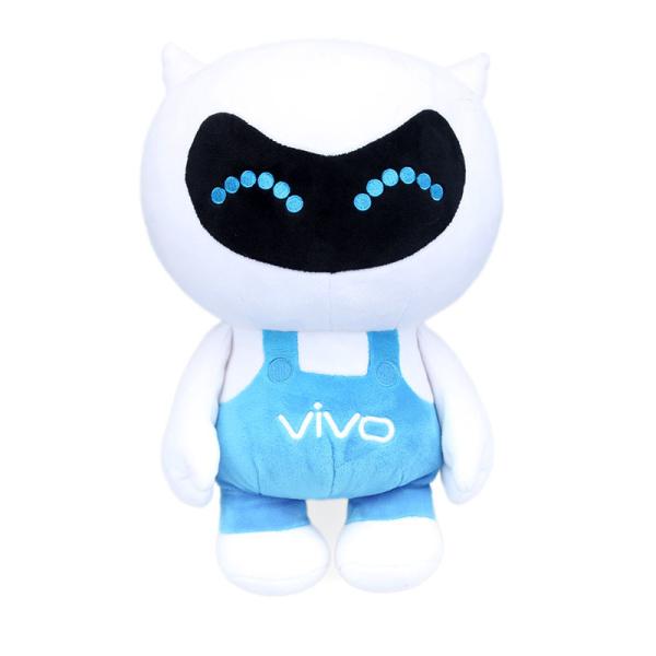 ISO9001 Certificated Vivo Corporate Mascot Plush Toy 30cm