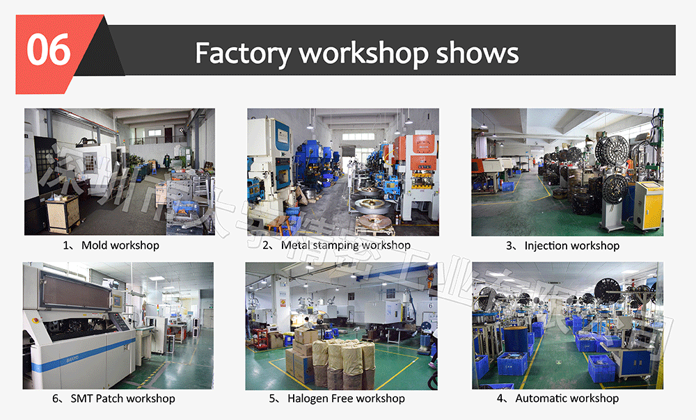 Male 3.1 Usb Type C Connector For Cellphone And Computer Charging