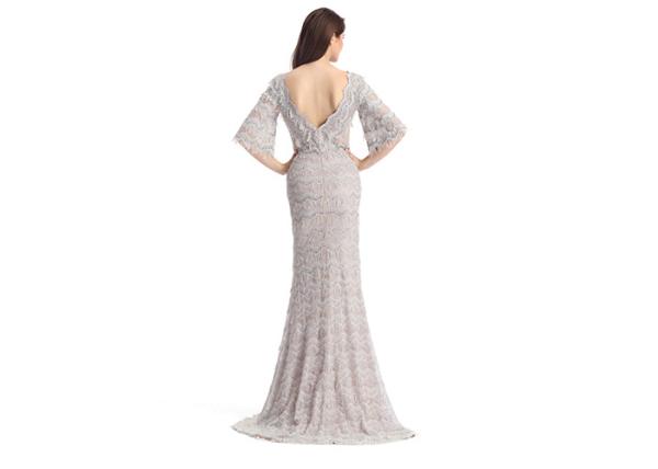 Fishtail Long Ladies Evening Dresses  V - Neck Anti Wrinkle And Eco Friendly