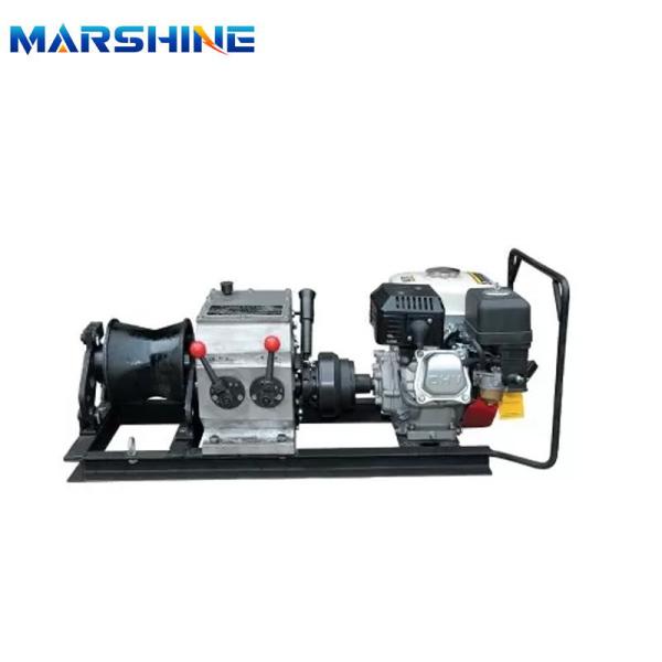 Gasoline Underground Cable Winch Puller Electrical Wire Pulling Machine