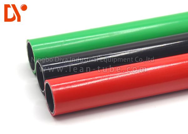 Tamanho do cliente da forma redonda da oxidação do tubo magro revestido plástico anti para a decoração