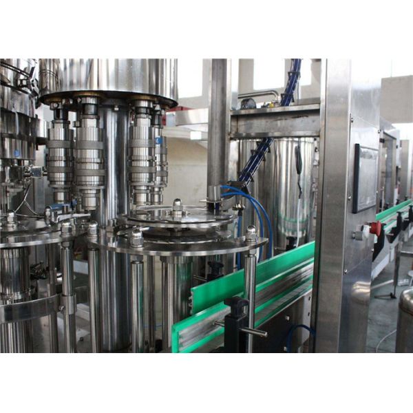 Plastic PVC Beverage Filling Machine / Automatic Washing Filling Capping Machine