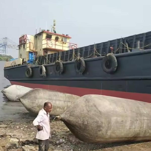 Airbags de lançamento de navios de borracha inflável de elevação Airbags marinhos para embarcações