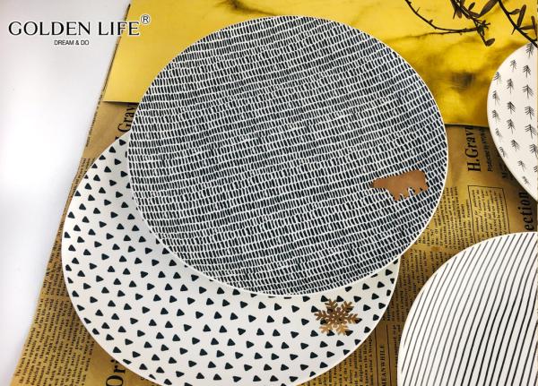 Full Decal Tableware AB Grade 8 Porcelain Dinner Plate