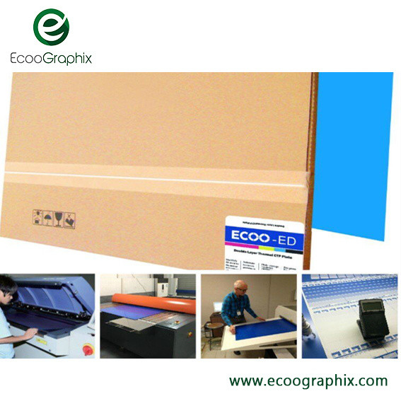 Двойной покрывая позитв возместил скрининг плиты FM Ctp термальный