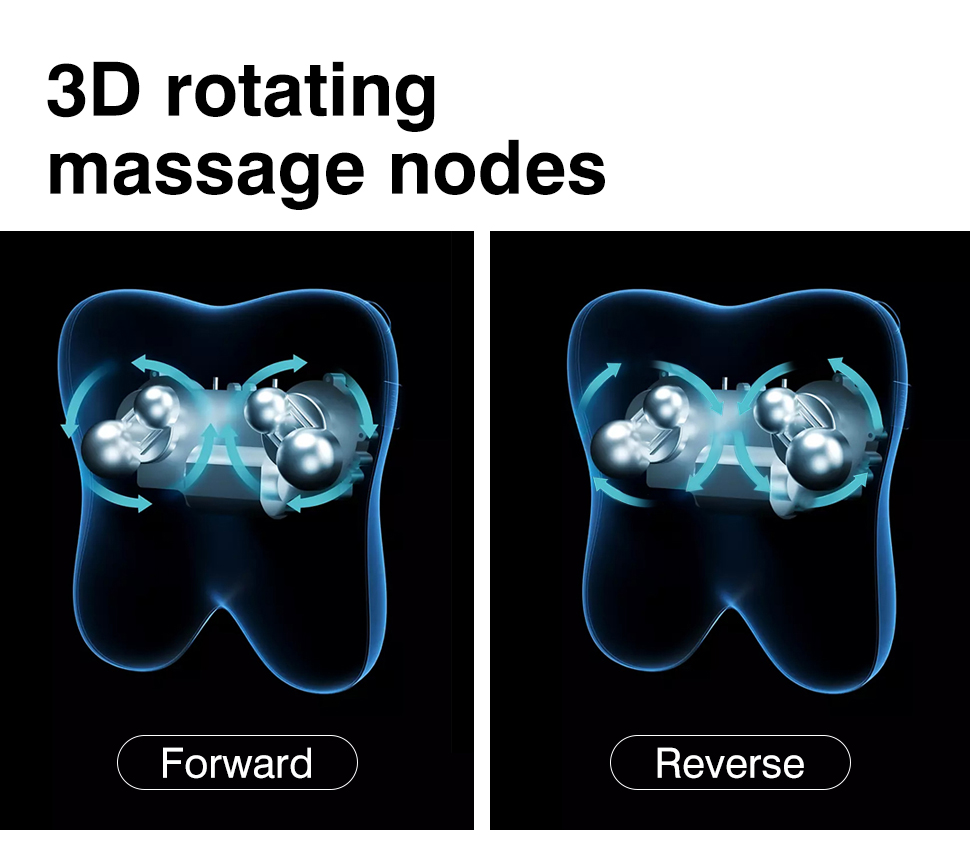 Shiatsu Back Full Back Massage Cushion Car or Home for Office
