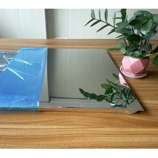 600x600mm Polished Mirror Aluminum Gusset Plate For Metro Station