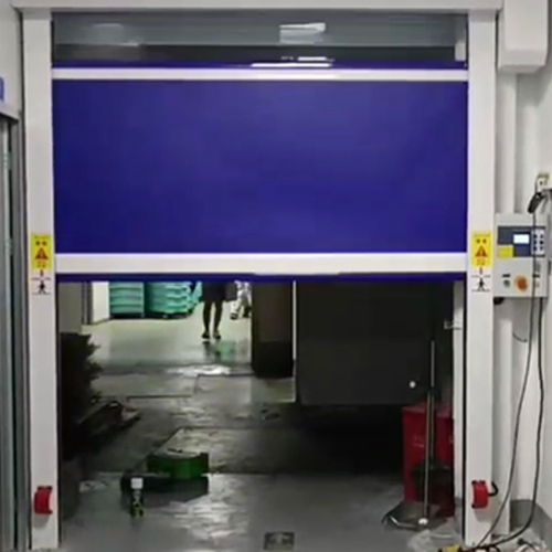 Enhanced Industrial High Speed Door Windproof For Electronics Manufacturing