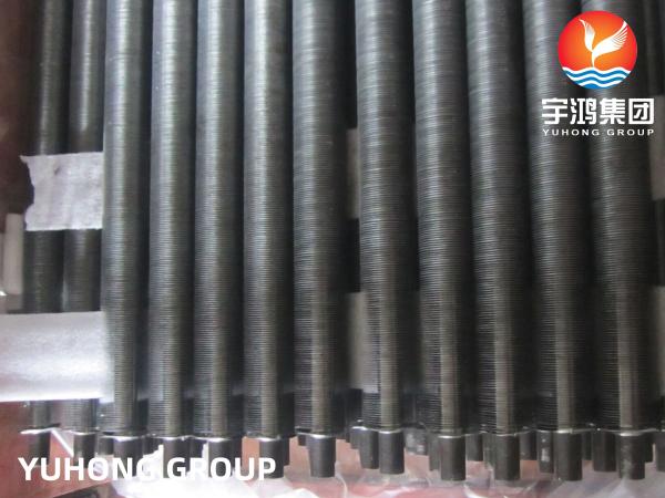 Monel 400 1/2 Copper Fin Tube Embedded ASME SB163 NO4400 LL Type
