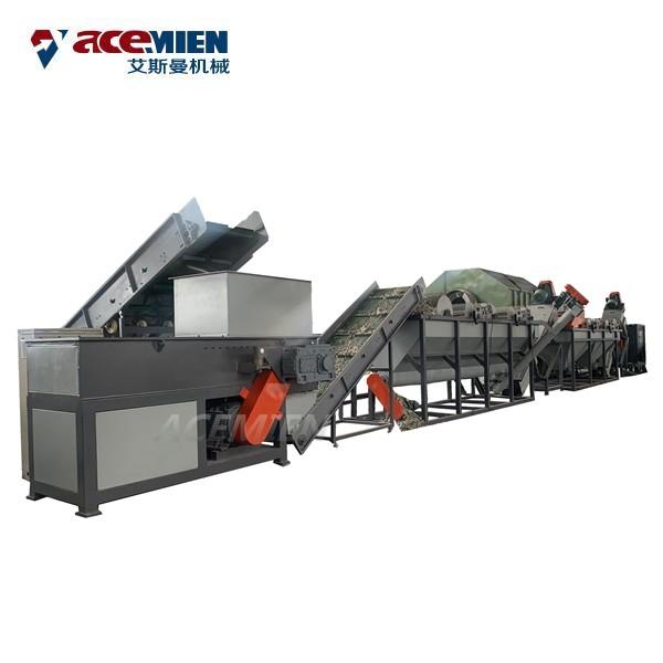Crushing Plastic Recycling Washing Line Waste Plastic PP PE Film Raffia Bottle Jumbo Woven Bag