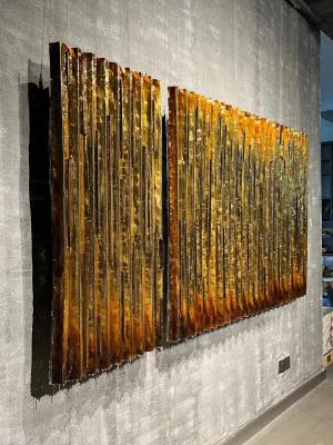 Os painéis de aço corten decorativos do hotel elevam a estética da sua propriedade