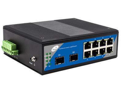Managed SFP POE Switch Full Gigabit 8 POE Ethernet 2 SFP Port