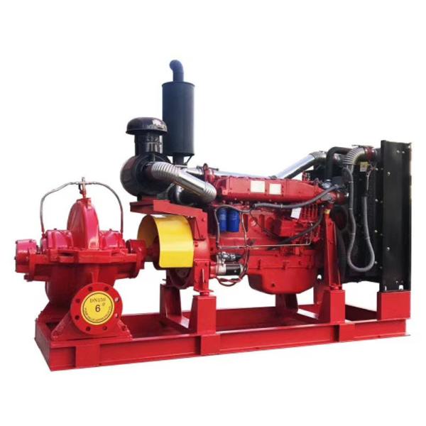 Horizontal Or Vertical Diesel Engine Fire Pump Set For Fire Pressure Boosting