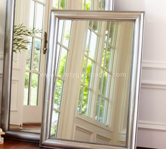 Large Antique Painted Long Silver Wall Mirror Backing Paint of Float Glass