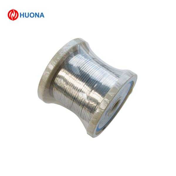 High Permeability 1J79 Permalloy Flat Wire  Ni79Mo4 Soft Magnetic Nickel Iron Alloy Ribbon Wire  Magnetic Shielding Flat Strip for Electronics & Precision Devices