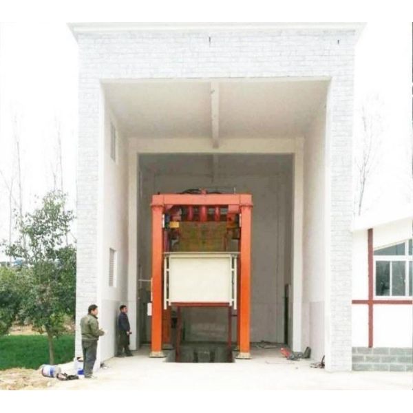 VerticaL 40-80T Rubbish Hydraulic  Marine Solid   Refuse Trash Waste Refuse Garbage Compactor