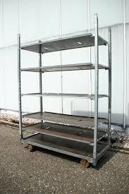 500KG Load Capacity danish flower trolley/nursery trolley/danish cart, cold zinc galvanized