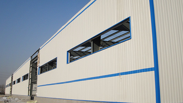 Fast Construction Steel Structure Building , Pre Engineered Steel Warehouse Buildings