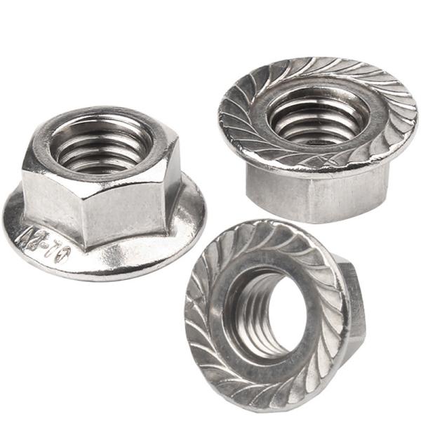 Hot / Cold Forging Nylon Insert Lock Nut Customized DIN ISO GB AMSE BS
